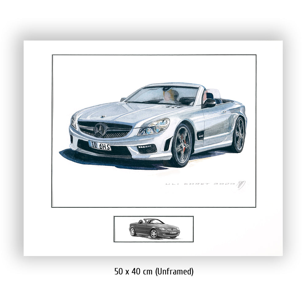 #0866 A 'Mercedes SL 600 Cabriolet