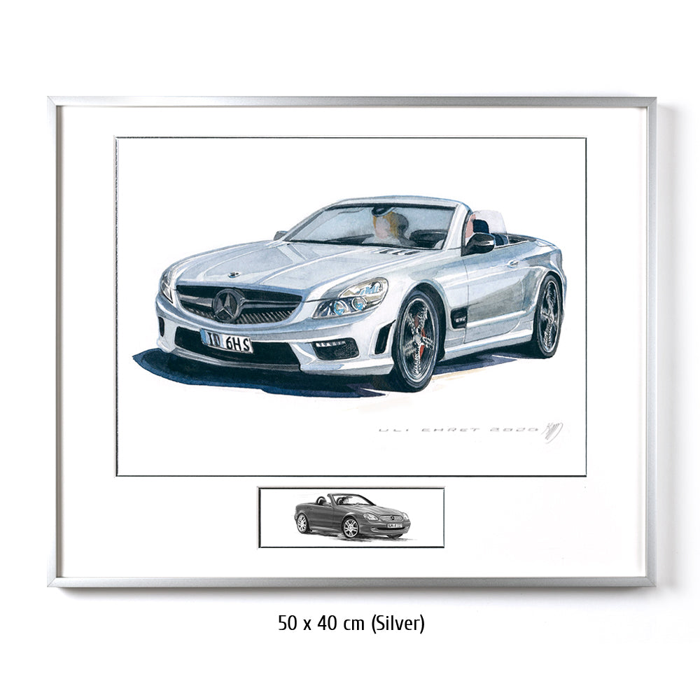 #0866 A 'Mercedes SL 600 Cabriolet