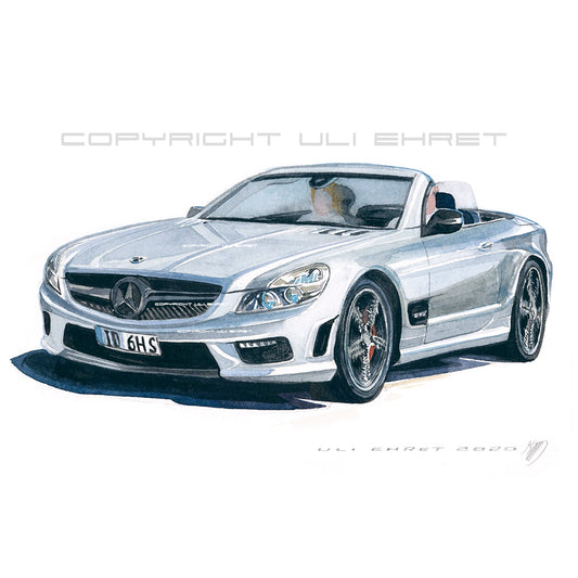 #0866 A 'Mercedes SL 600 Cabriolet
