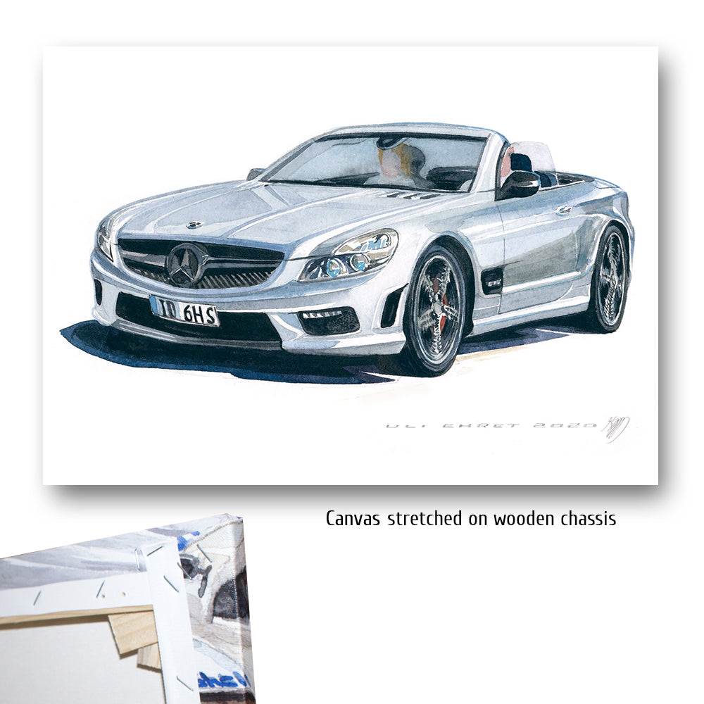#0866 A 'Mercedes SL 600 Cabriolet