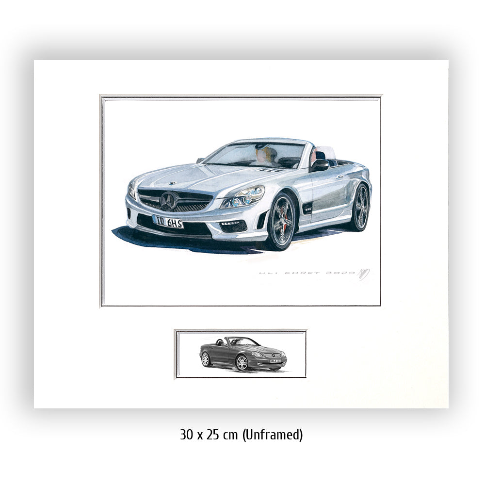 #0866 A 'Mercedes SL 600 Cabriolet