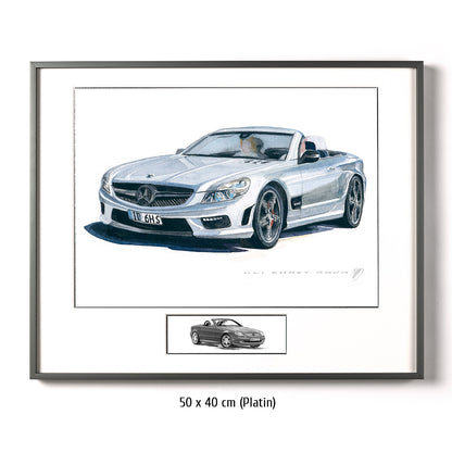 #0866 A  'Mercedes SL 600 Cabriolet'