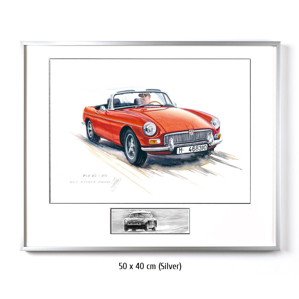 #0877 'MG B Convertible