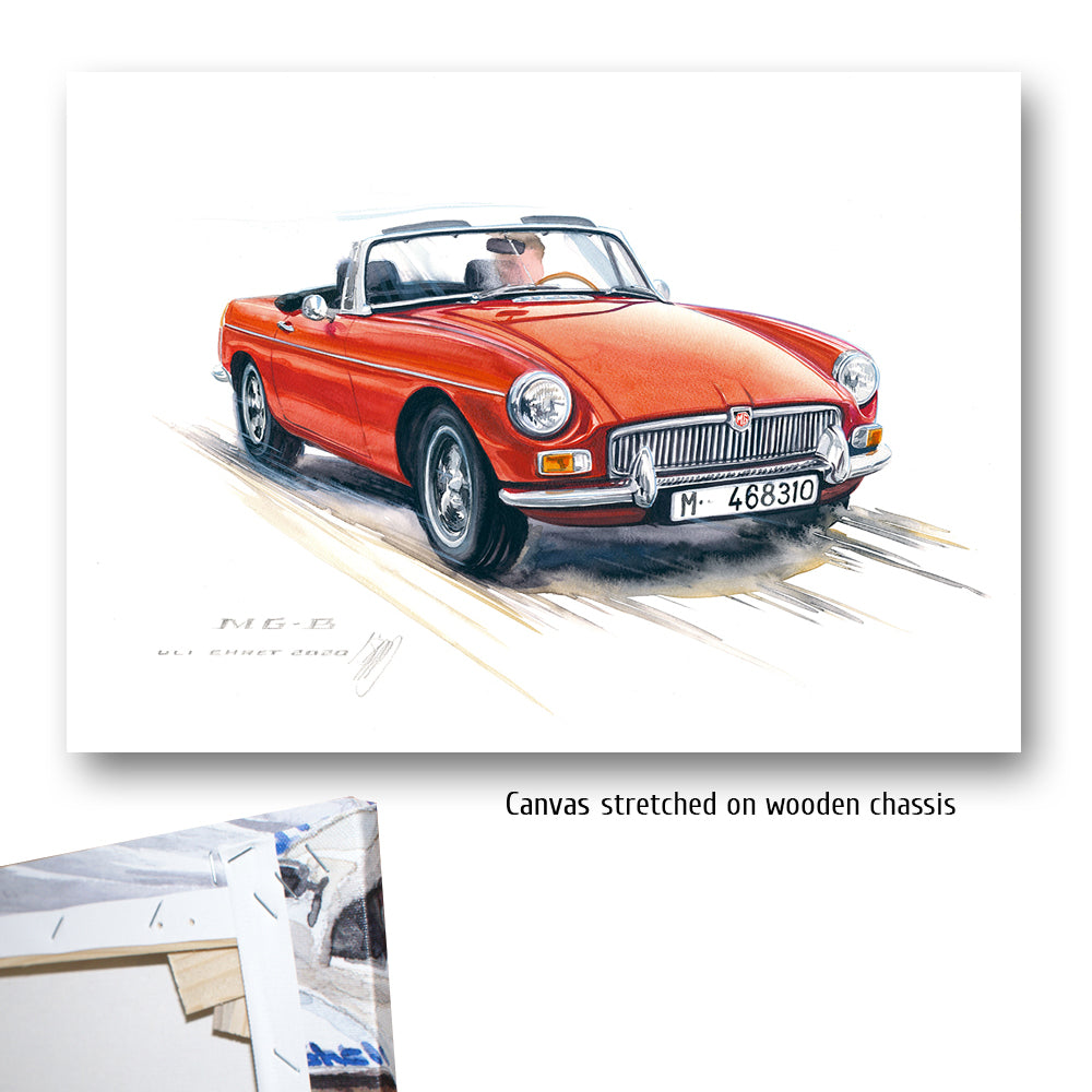 #0877 'MG B Convertible