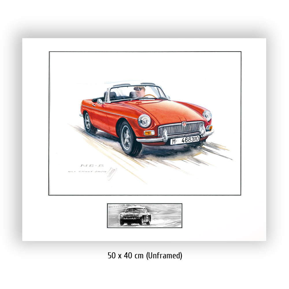 #0877 'MG B Convertible
