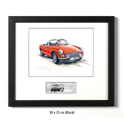 #0877  'MG B Convertible