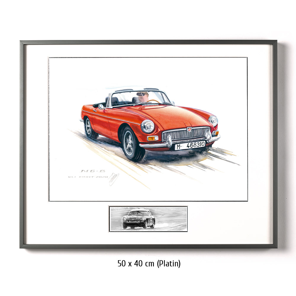 #0877 'MG B Convertible