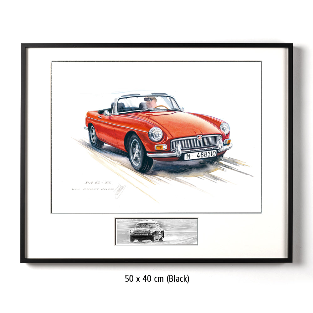 #0877 'MG B Convertible