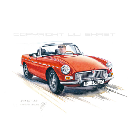 #0877 'MG B Convertible