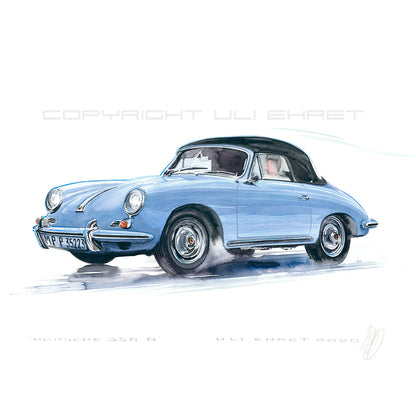 #0880  "Porsche 356B Cabriolet"
