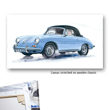 #0880  "Porsche 356B Cabriolet"