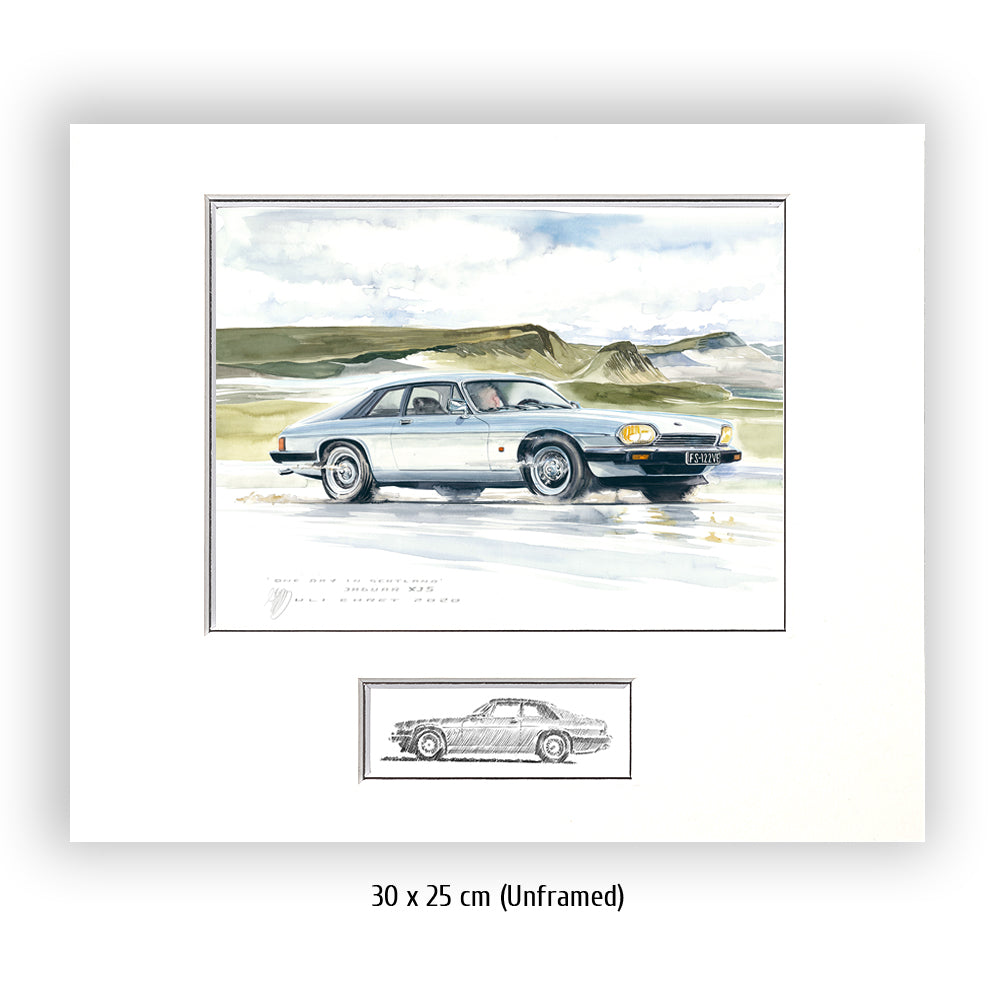 #0947 'Jaguar XJS in Scotland