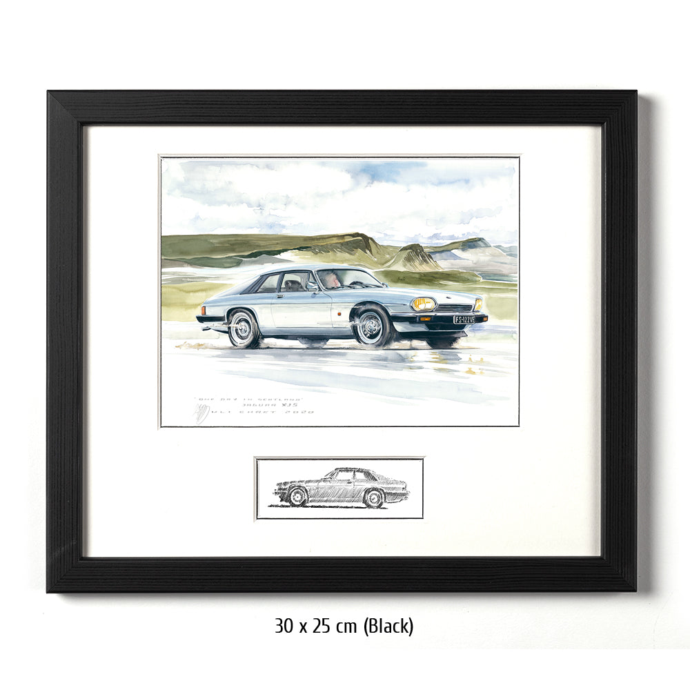 #0947 'Jaguar XJS in Scotland