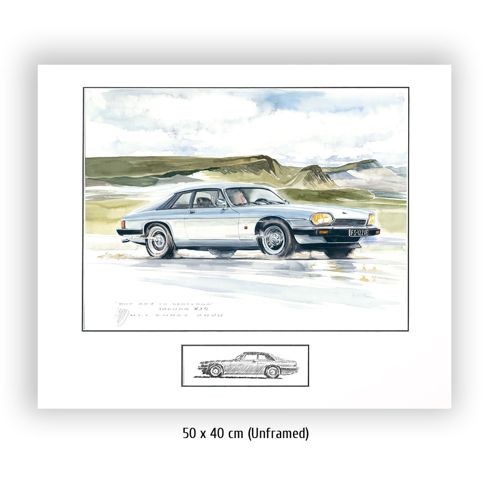 #0947 'Jaguar XJS in Scotland