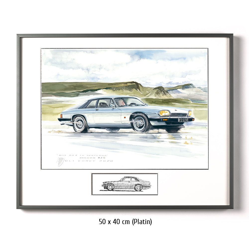 #0947 'Jaguar XJS in Scotland
