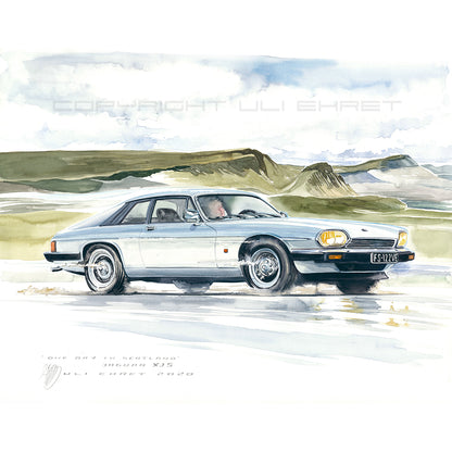 #0947 'Jaguar XJS in Scotland'