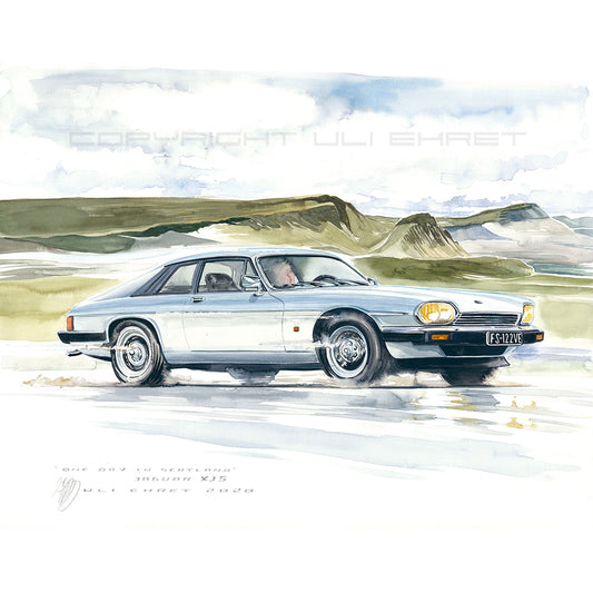 #0947 'Jaguar XJS in Scotland
