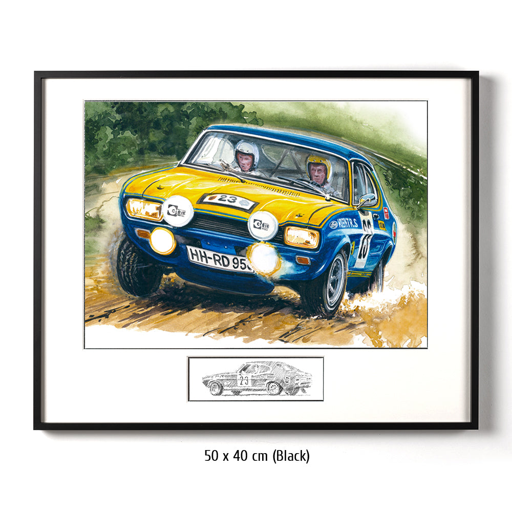 #0963 A 'Ford Capri RS - Walter Röhrl