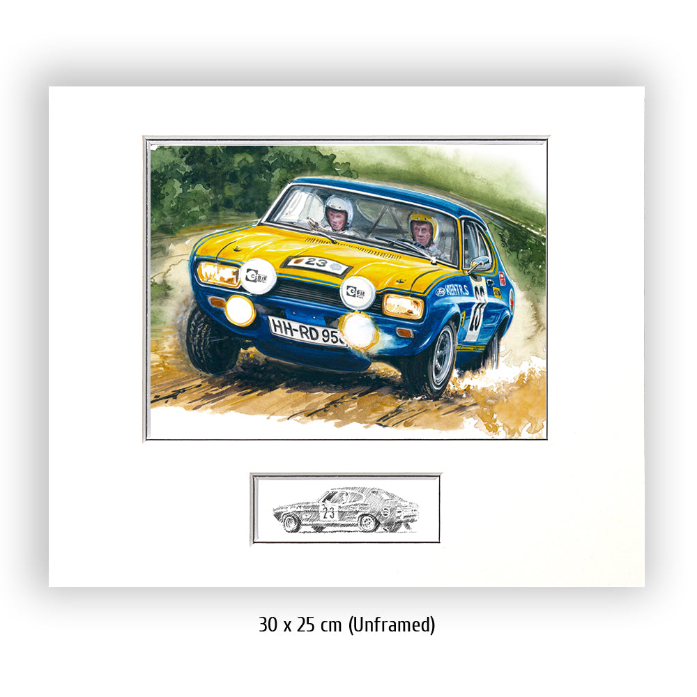 #0963 A 'Ford Capri RS - Walter Röhrl