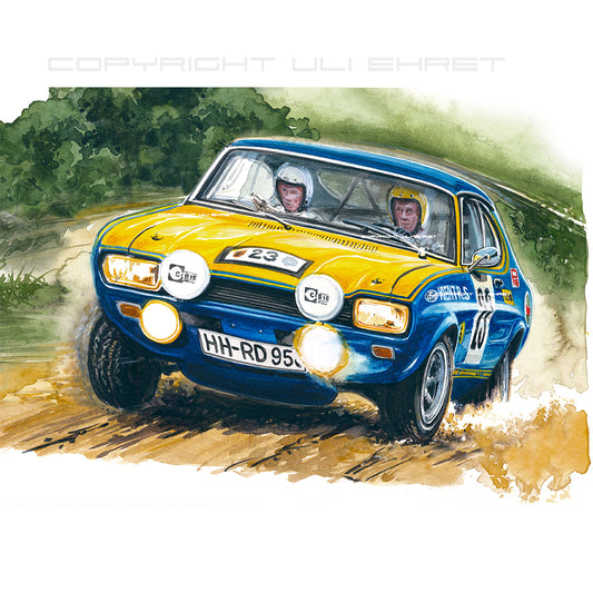 #0963 A 'Ford Capri RS - Walter Röhrl