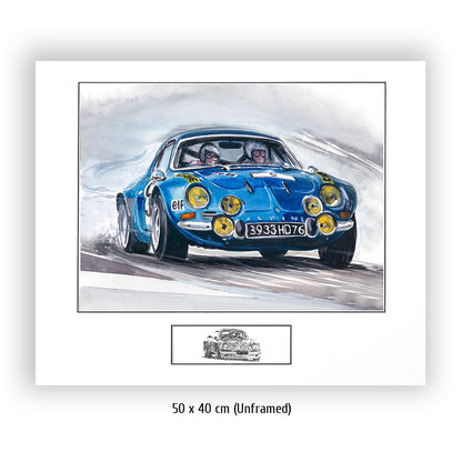 #0963 B  'Renault Alpine A110'