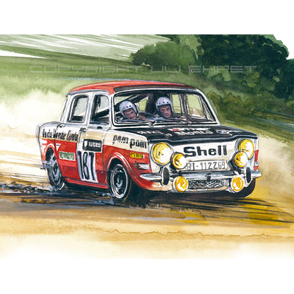 #0963 F 'Simca 1100 Rally