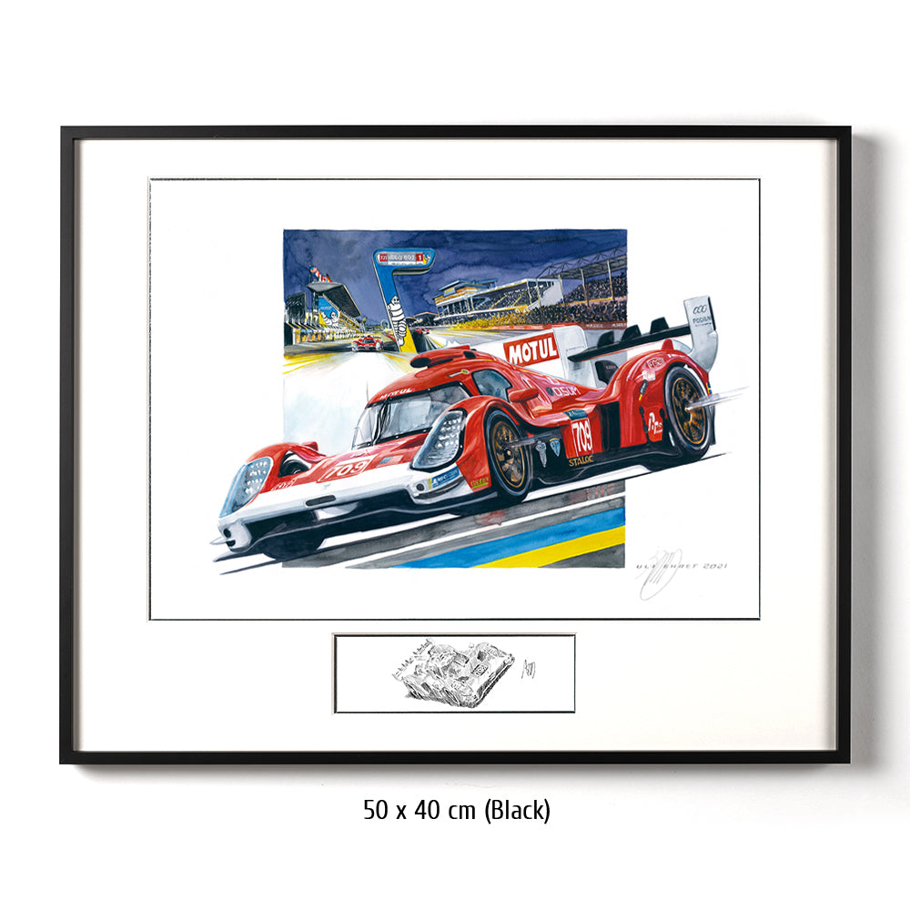 #0973 B 'Glickenhaus at Le Mans