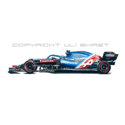 #0980 E 'Alpine Formula 1