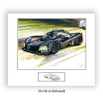 #0986 D  'Peugeot 9X8 Hypercar - 2022'