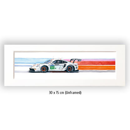 #0987 A  'Porsche GTE Works RSR 2021'