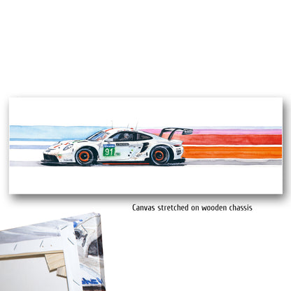 #0987 A  'Porsche GTE Works RSR 2021'