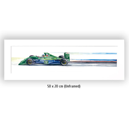 #0993 D  'Jordan Ford J191 (GP Belgium 1991)'