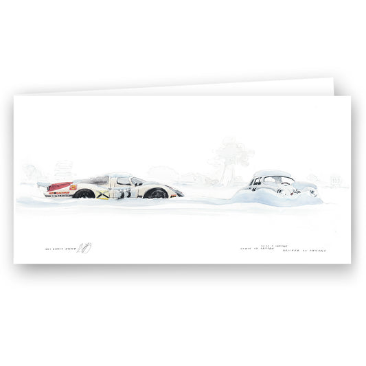 Cards #002 - ""Snow at Arnage""