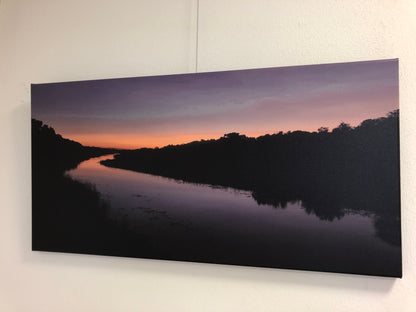 L1010 Sunset over the Thamalakane River, Maun, Botswana